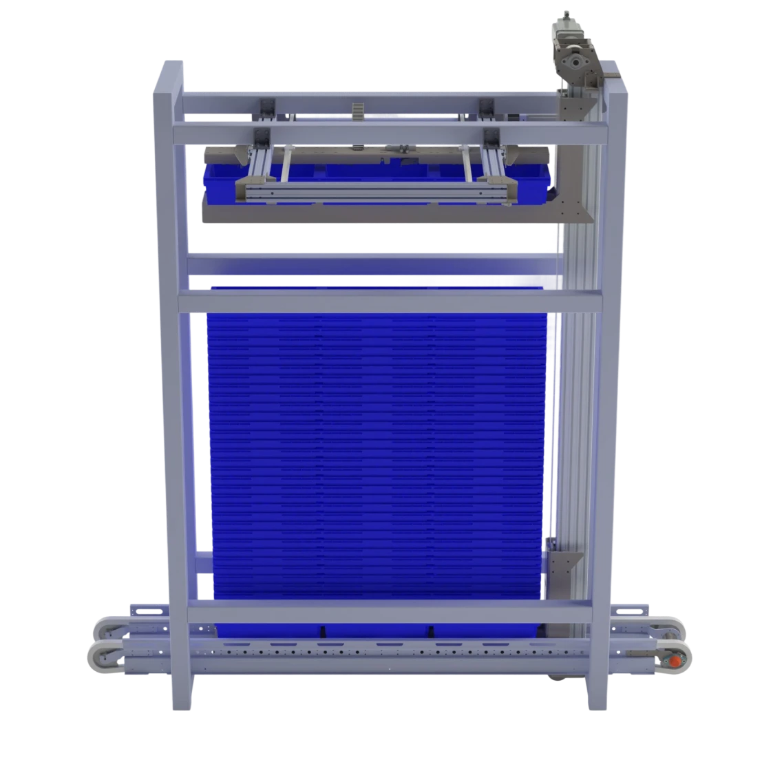 Stacker, destacker