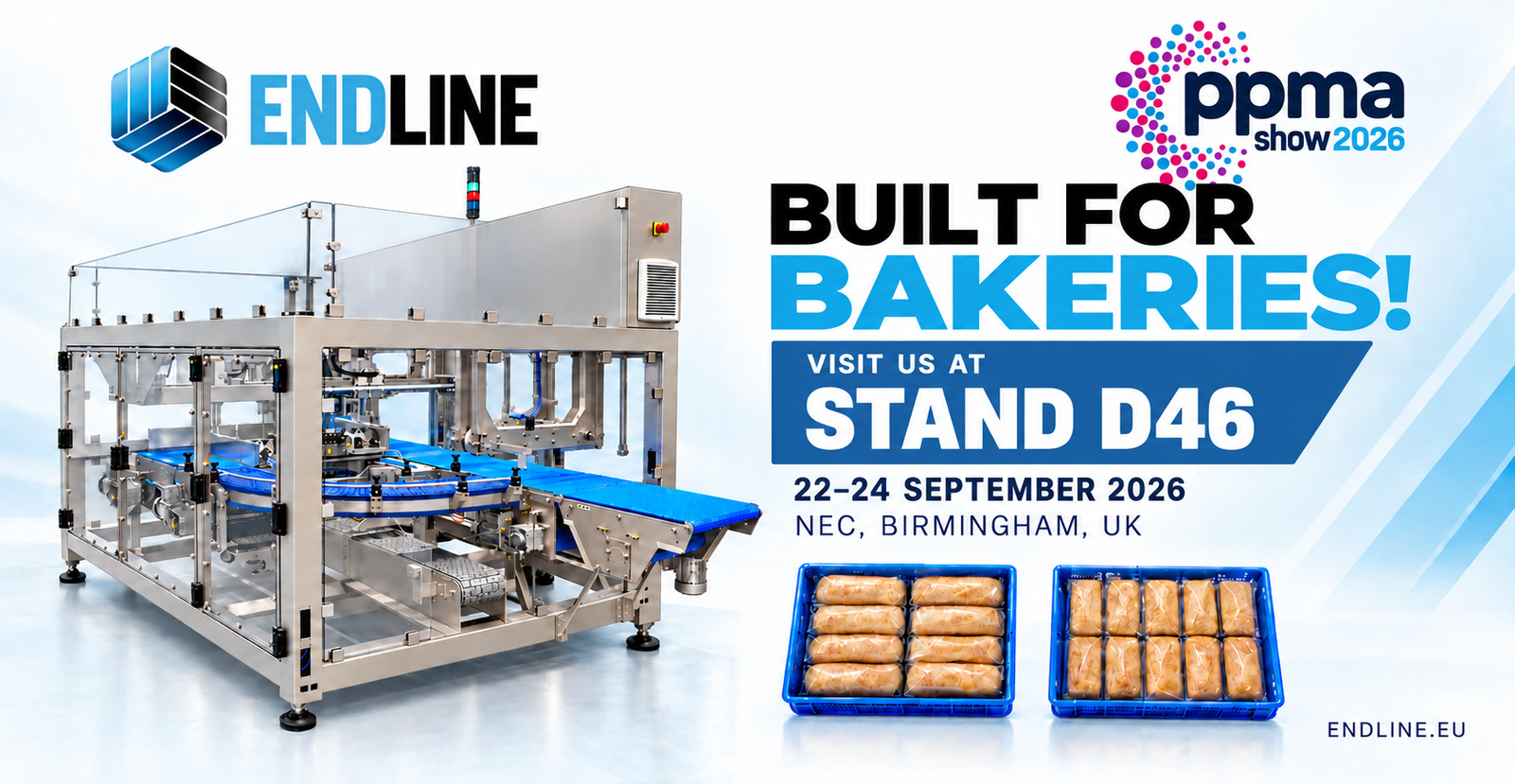 EndLine at PPMA Show 2026 in Birmingham